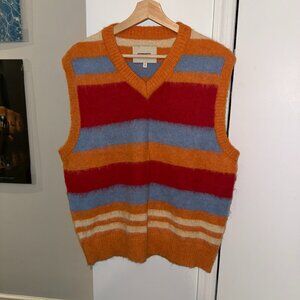 Highsnobiety Fuzzy Striped Vest